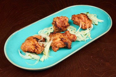 Шашлык из куриного окорока