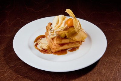 Йоркширский пирог с мороженым